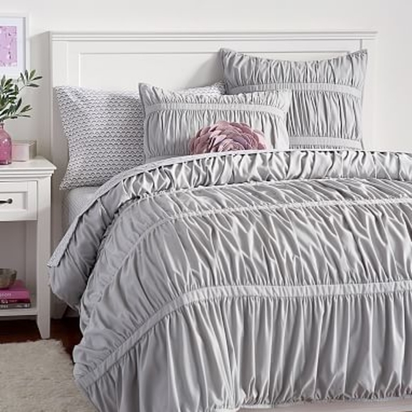 Pottery Barn Teen Bedding Pottery Barn Gray Comforter Sham Poshmark